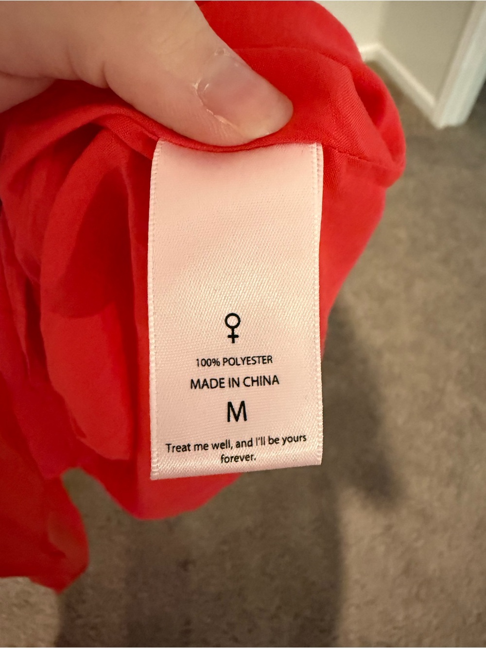 Selkie Red Midi Dress - Picture 4 of 5